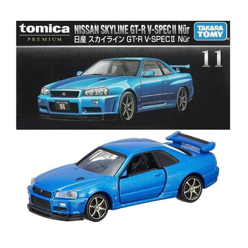 Takara Tomy Tomica Premium No.11 Nissan GT-R V-SPEC2 Nur JAPAN OFFICIAL