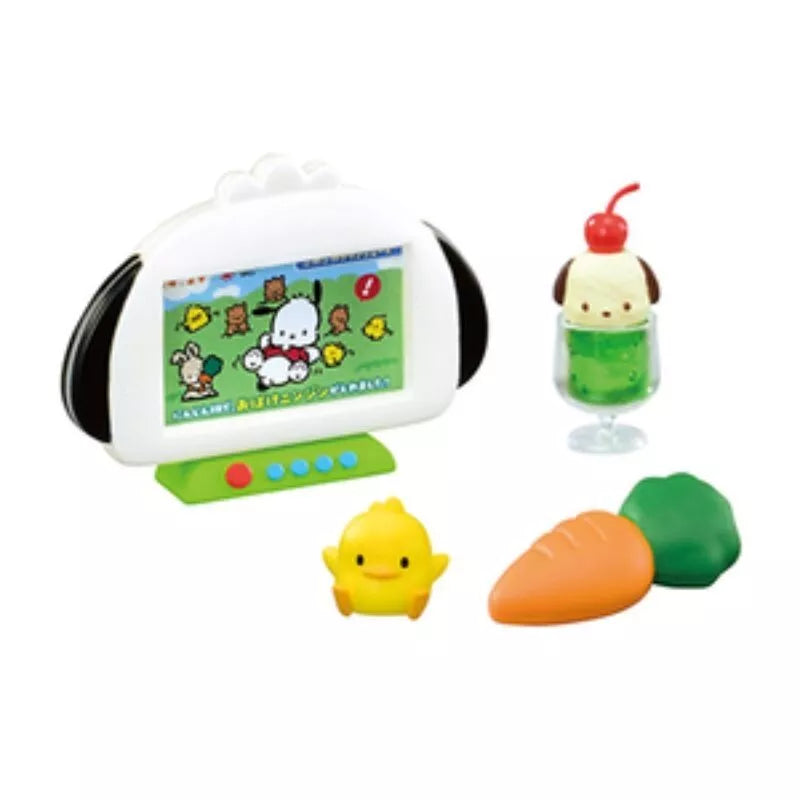 Rementement des personnages de Sanrio POCHACCO's House Full Set de 8 figures Japon officiel