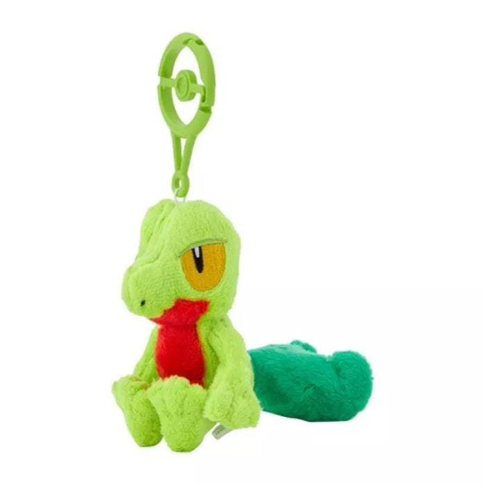 Pokemon Center Original Plush Doll with Carabiner Treecko JAPAN OFFICIAL