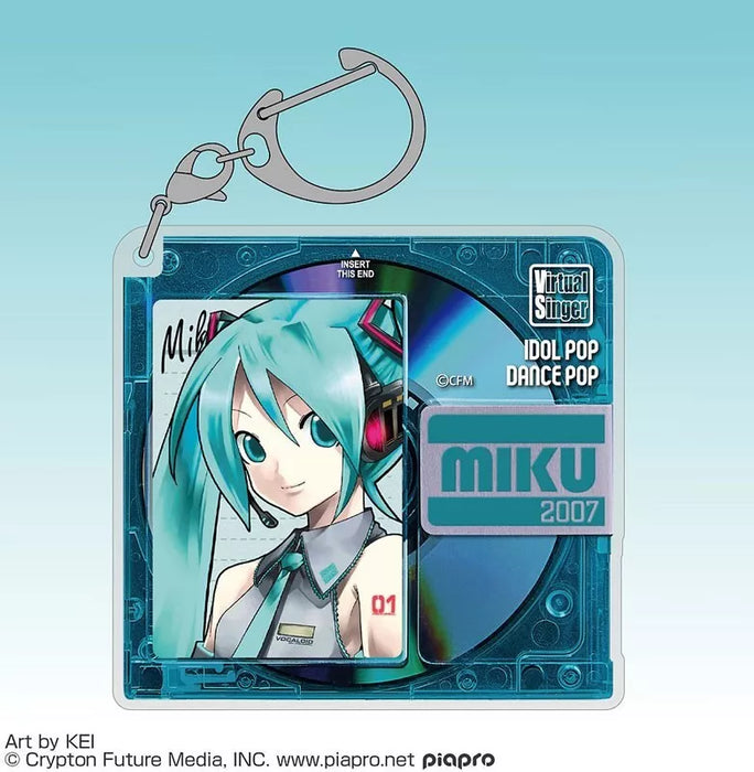 Hatsune Miku Acrílico Multi Keychain Japão Oficial