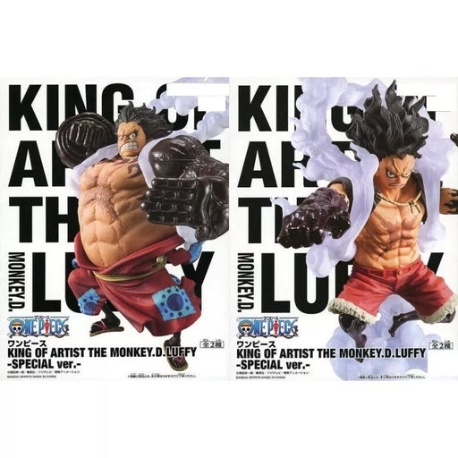 Banpresto One Piece King Of Artist Monkey D Luffy Special ver Figure Set of 2