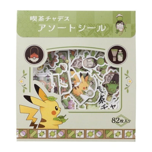 Pokemon Center Original Cafe Poltchageist Assorted Sticker Set JAPAN OFFICIAL