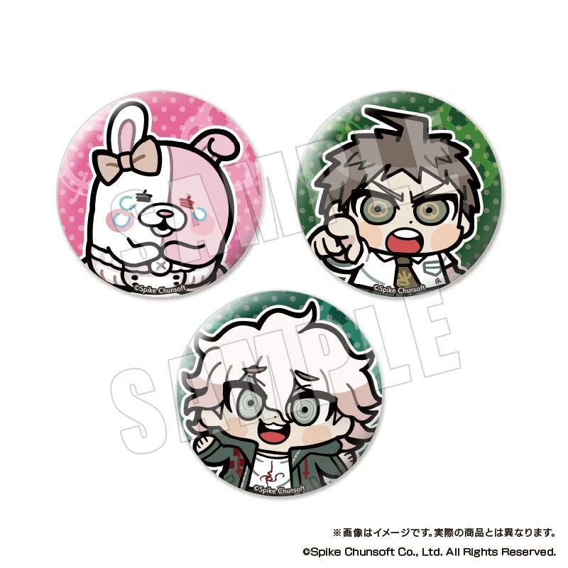 Danganronpa Series x Bkub Tin Badge Vol.2 Complete set JAPAN OFFICIAL