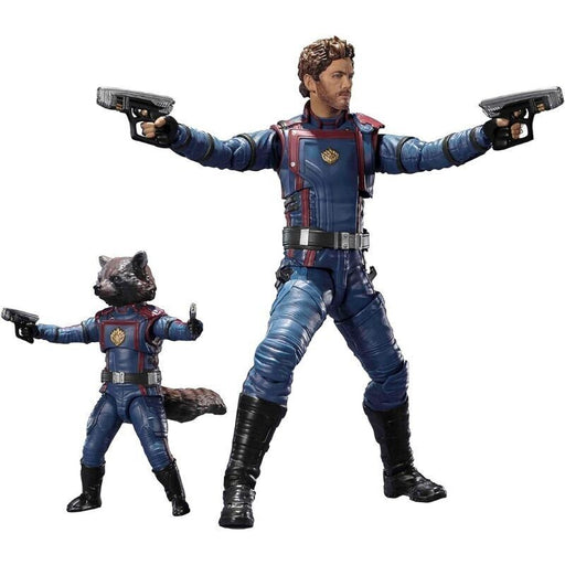 S.H.Figuarts Guardians of the Galaxy 3 Star-Lord & Rocket Raccoon Action Figure