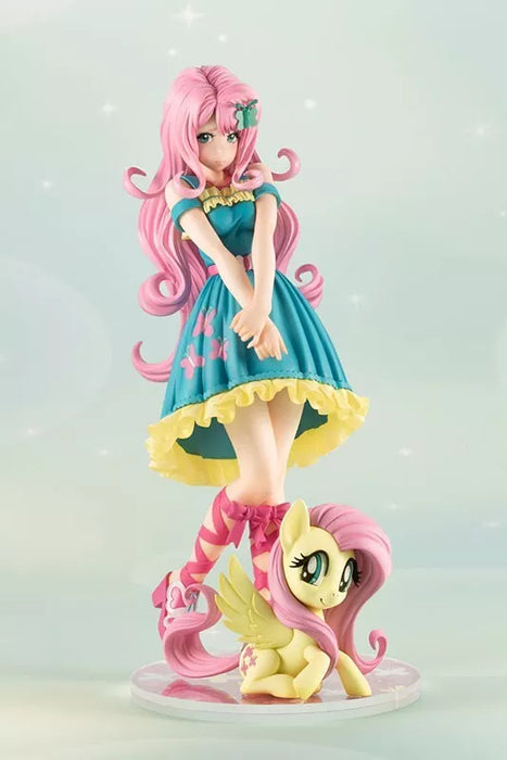 Kotobukiya meu pequeno pônei bishoujo fluttershy 1/7 figura Japão oficial