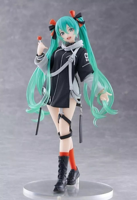 TAITO Hatsune Miku Fashion Figure Punk Figure JAPAN OFFICIAL