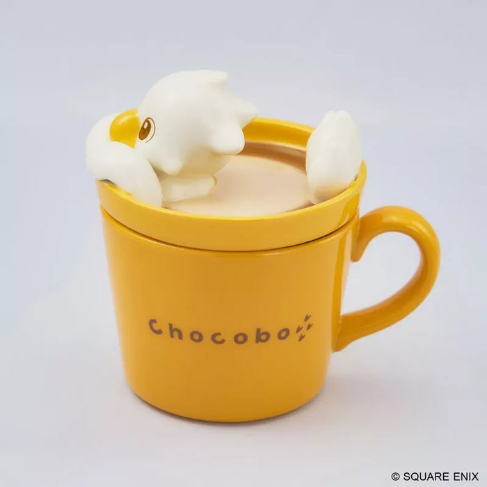 Square Enix Final Fantasy Latte Art Figure Mug Chocobo JAPAN OFFICIAL