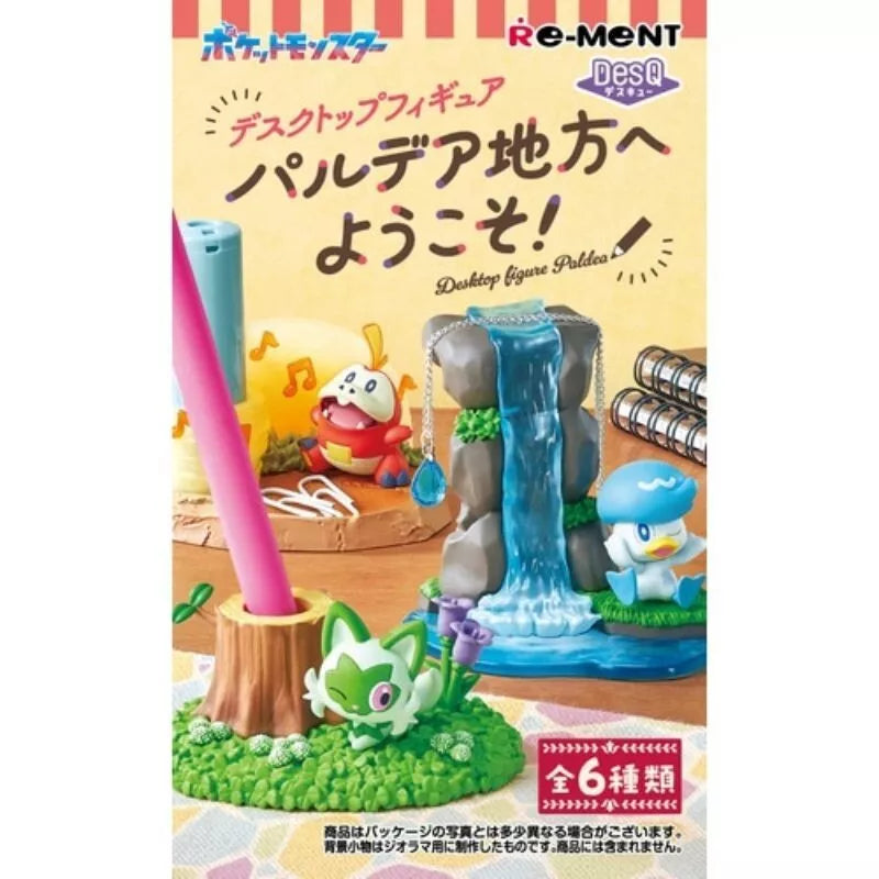 RE-MENT Pokemon Welcome to Paldea! All 6types Figure JAPAN OFFICIAL