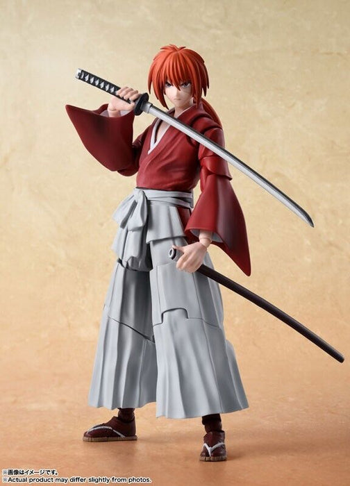 BANDAI S.H.Figuarts Rurouni Kenshin Kenshin Himura Action Figure JAPAN OFFICIAL