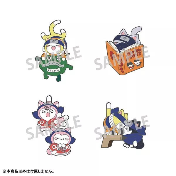 Nyaruto! Colección de pines Naruto Uzumaki y Sasuke Uchiha Japón Oficial