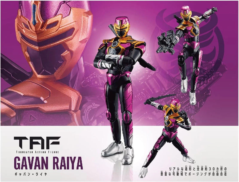 BANDAI Tokusatsu Action Figure Super Space Sheriff Gavan Infinity Gavan Raiya