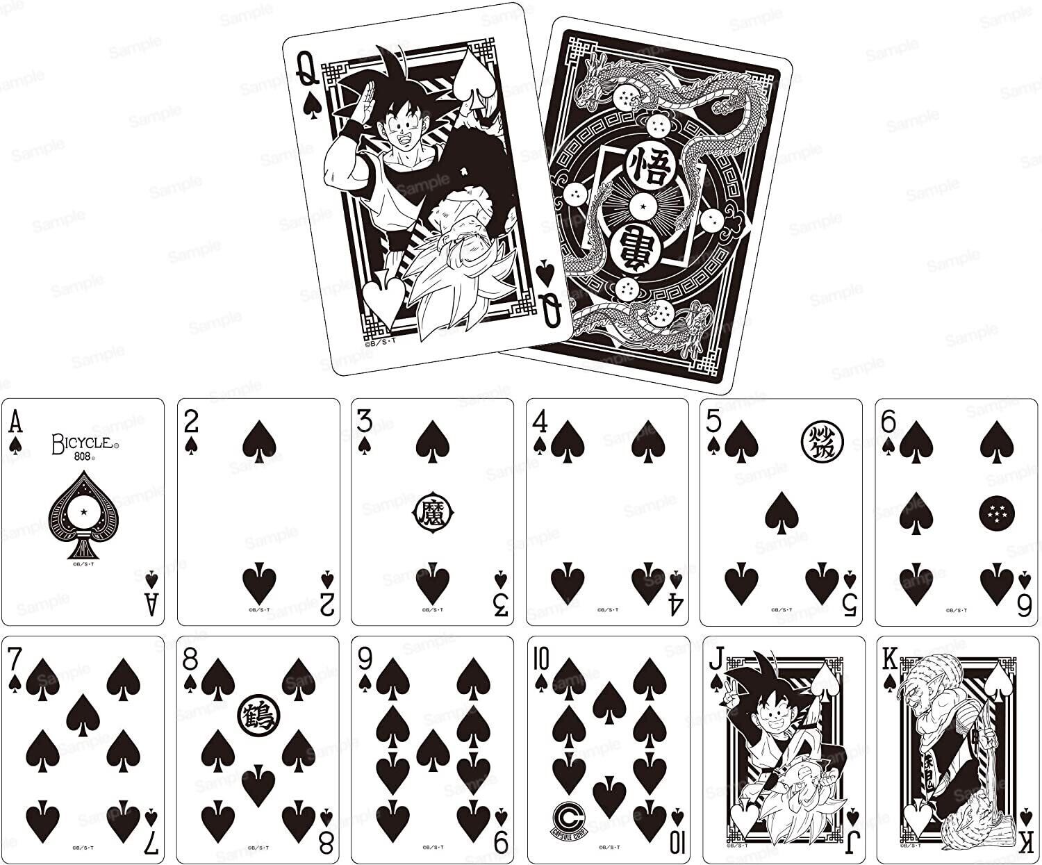 Bicycle Dragon Ball Z Playing Cards Trump JAPAN OFFICIAL
