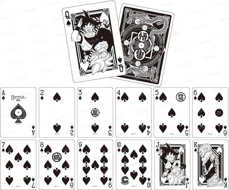 Bicycle Dragon Ball Z Playing Cards Trump Japan Oficial