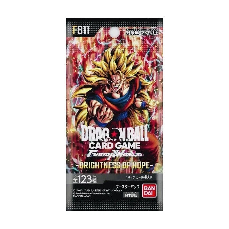 BANDAI Dragon Ball Card Game Fusion World Brightness of Hope Booster Box TCG