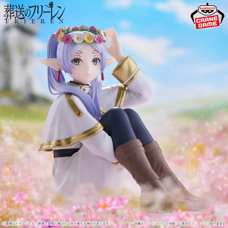 ESPRESTO Frieren Beyond Journey's End Himmel & Frieren Flower Crown 2 Ensemble de figurines