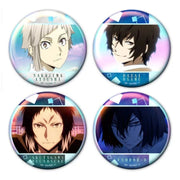 Bungo Stray Dogs Aurora Tin Badge Complete Set JAPAN OFFICIAL