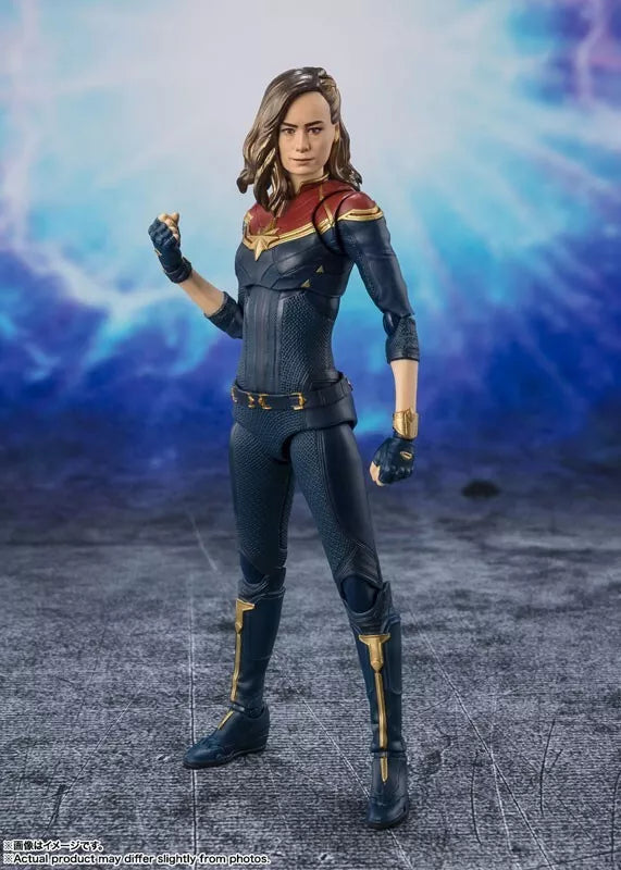 Bandai S.H.Figuarts The Marvels Captain Marvel Action Figure Officiel Japon