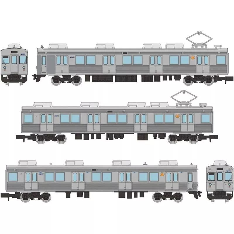 Tetsudou Collection Izu Express 8000 Series TA-7 Formation 3Car Set E JAPAN