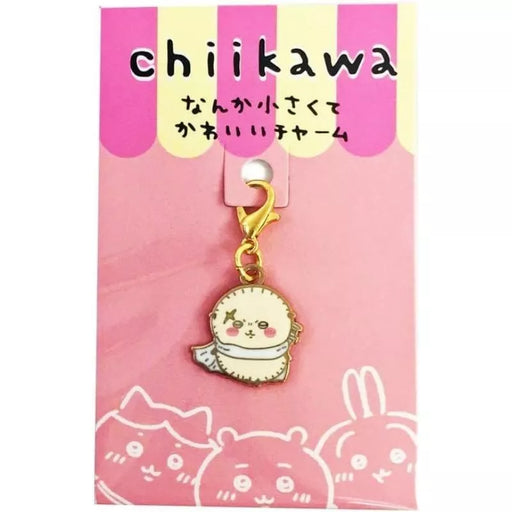 Chiikawa Small And Cute Charm Key Chain Sea Otter Rakko JAPAN OFFICIAL