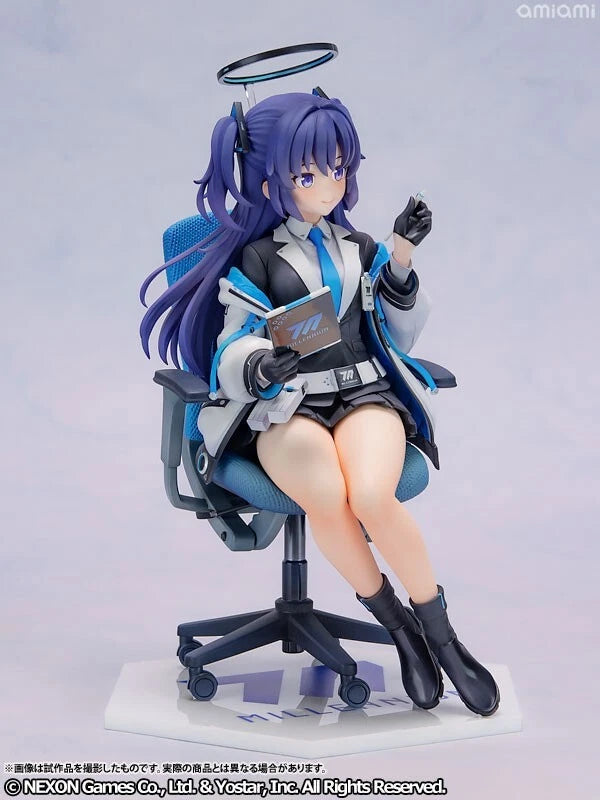 Archivo azul de la vida diaria de un tesorero Yuuka 1/7 Figura Japón Oficial