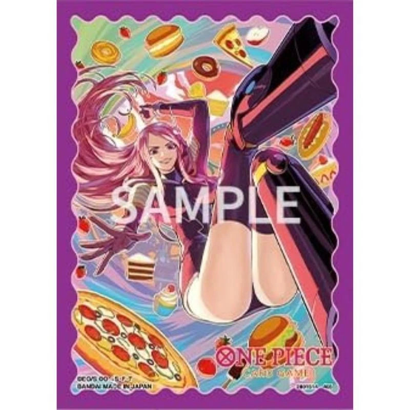 BANDAI One Piece Card Game Official Card Sleeve 5 Jewelry Bonney JAPAN OFFICIAL