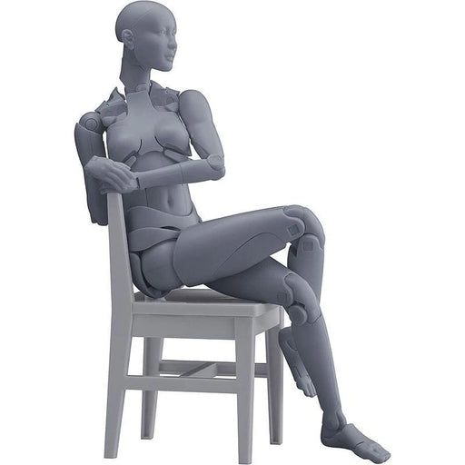 Nishimura Style Drawing Doll Olive Gray Figure JAPAN OFFICIAL