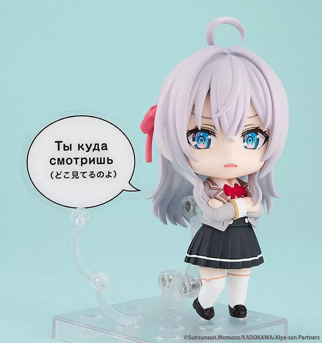 Nendoroid Tonari no Alya-San Alisa Mikhailovna Kujou Ação Figura Japão