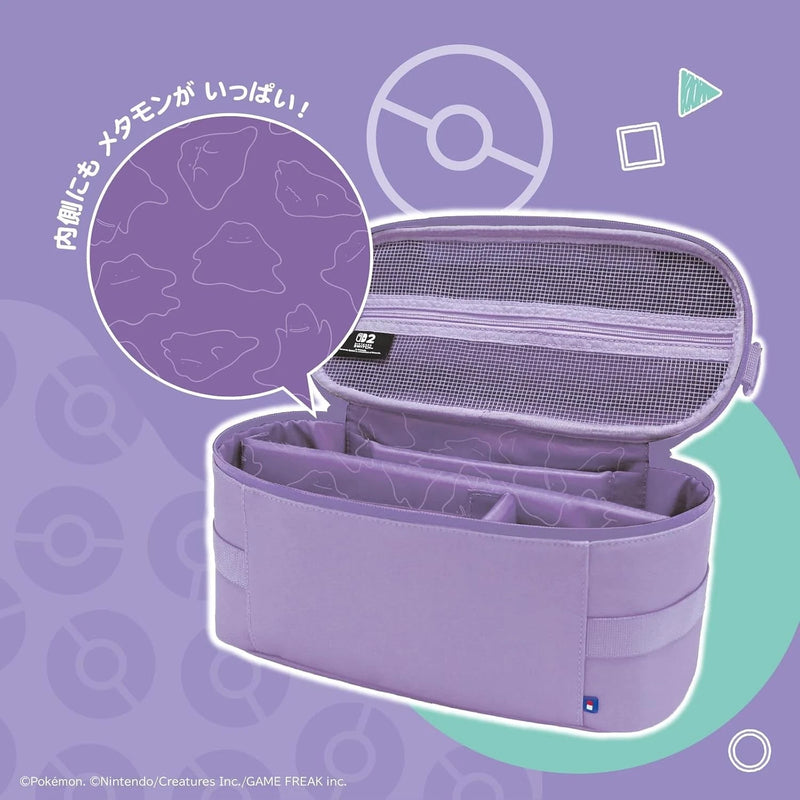 HORI Pokemon Ditto Storage Bag for Nintendo Switch 2 JAPAN OFFICIAL