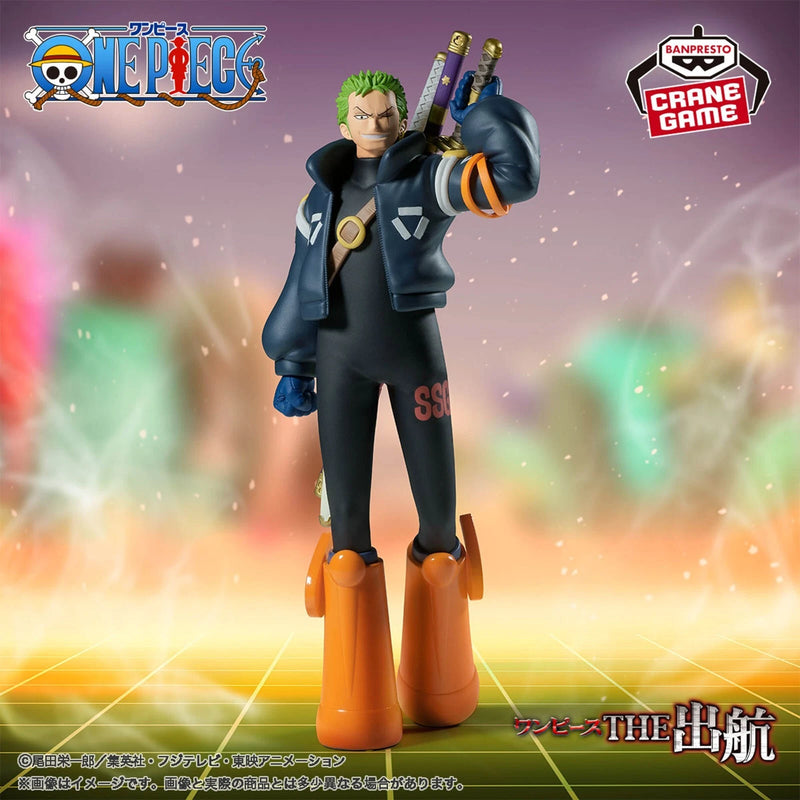 Banpresto One Piece LE Départ Roronoa Zoro ver. Figurine Egghead JAPON