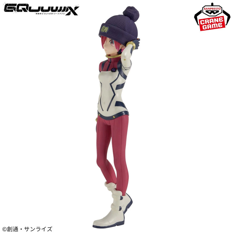 Banpresto Gundam GQuuuuuuX Amate Yuzuriha Machu Pilot Suit ver. Figure JAPAN