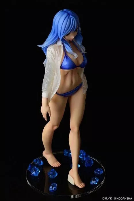 Fairy Tail Juvia Loxar Estilo de gravedad 1/6 Figura Japón Oficial