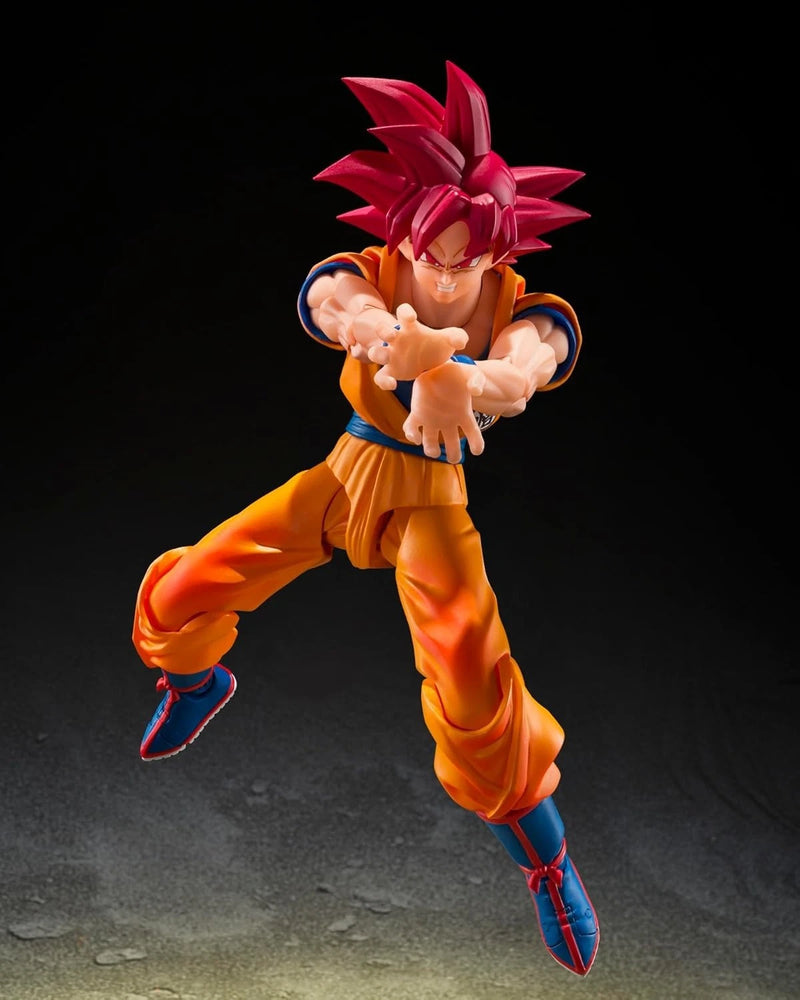 S.H.Figuarts Dragon Ball Super Super Saiyan God Son Goku God Aura Action Figure