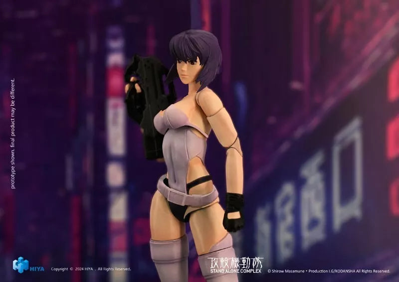 Ghost in the Shell Stand Alone Complex Motoko Kusanagi 1/12 Action Figure JAPAN