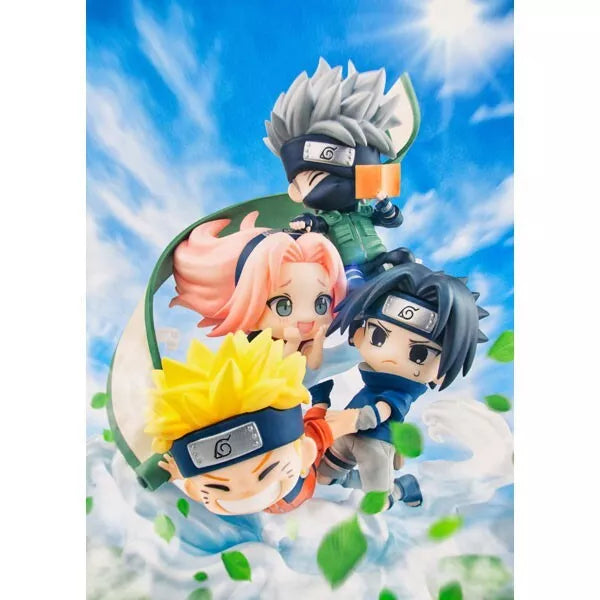 FIGUNIDADE NARUTO SHIPPUDEN EQUIPE SETE GRUPO! Figura Japão Oficial