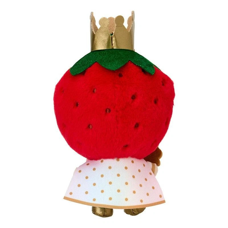 Sanrio Porte-mascotte Strawberry Newspaper 50e anniversaire Strawberry King Peluche