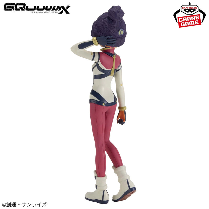 Banpresto Gundam GQuuuuuuX Amate Yuzuriha Machu Pilot Suit ver. Figure JAPAN