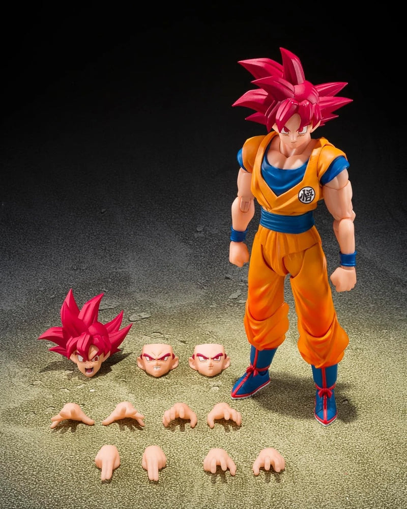 S.H.Figuarts Dragon Ball Super Super Saiyan God Son Goku God Aura Action Figure