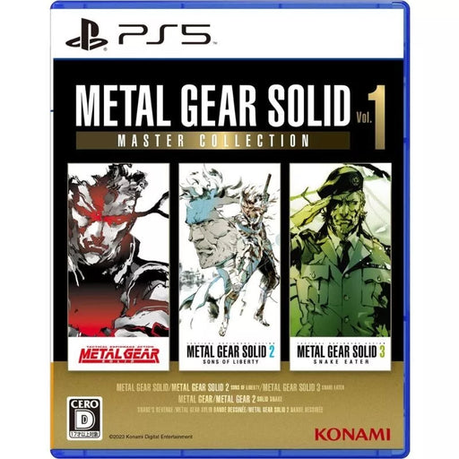 Konami PS5 Metal Gear Solid Master Collection Vol.1 JAPAN OFFICIAL