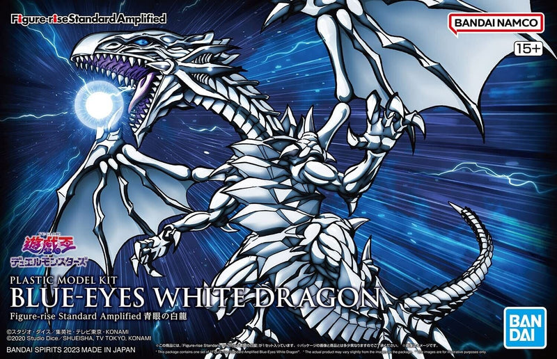 Bandai Figure-Rise Standard Amplified Yu-Gi-oh Blue-Eyes White Dragon Model Kit