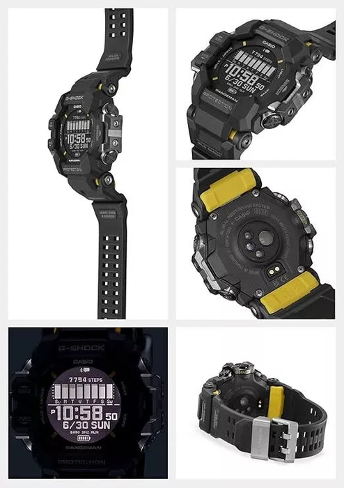 CASIO G-SHOCK RANGEMAN GPR-H1000-1JR Master of G Bluetooth GPS Men Watch JAPAN