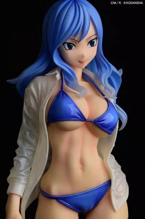 Fairy Tail Juvia Loxar Estilo de gravedad 1/6 Figura Japón Oficial