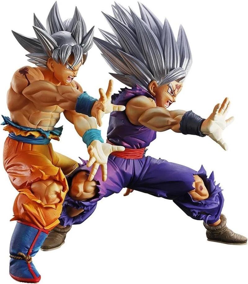 BANDAI Dragon Ball Super Son Goku Ultra Instinct & Son Gohan Beast Figure JAPAN