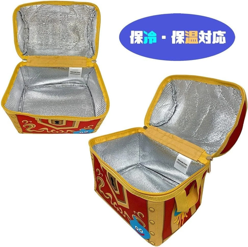 TAITO Dragon Quest AM Treasure Box Type Cooler Bag Red JAPAN OFFICIAL
