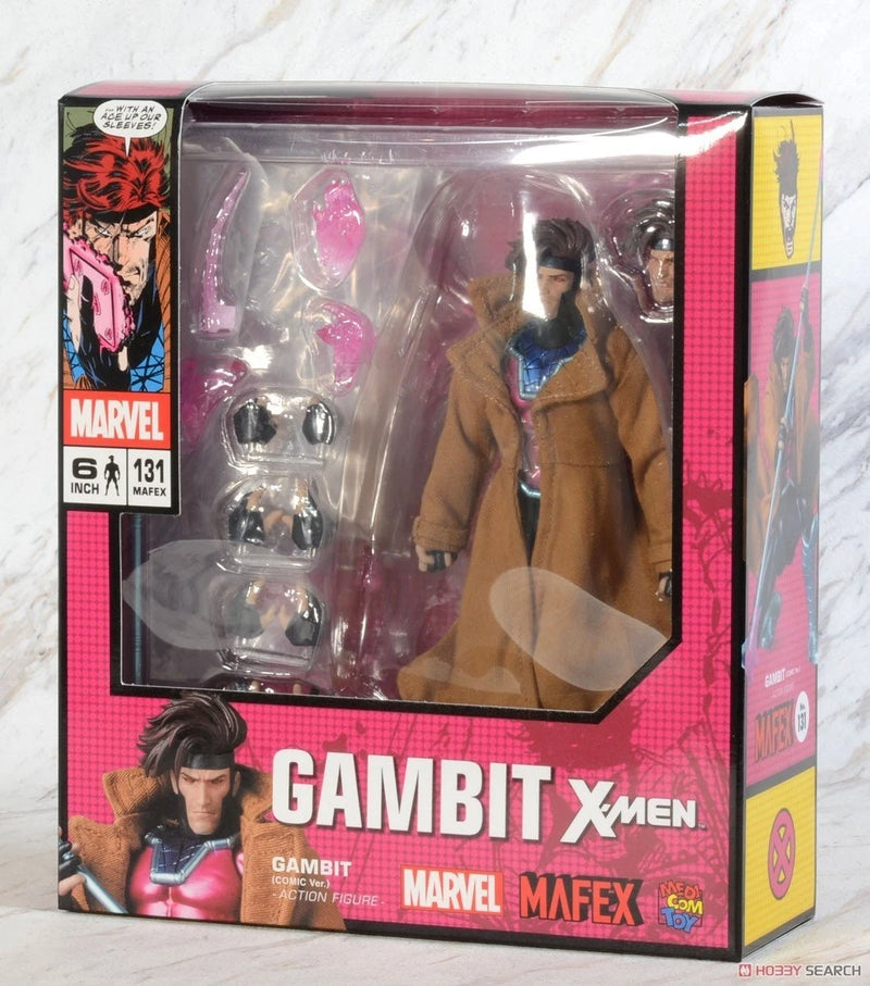 Medicom Toy MAFEX No.131  X-Man GAMBIT Action Figure JAPAN OFFICIAL