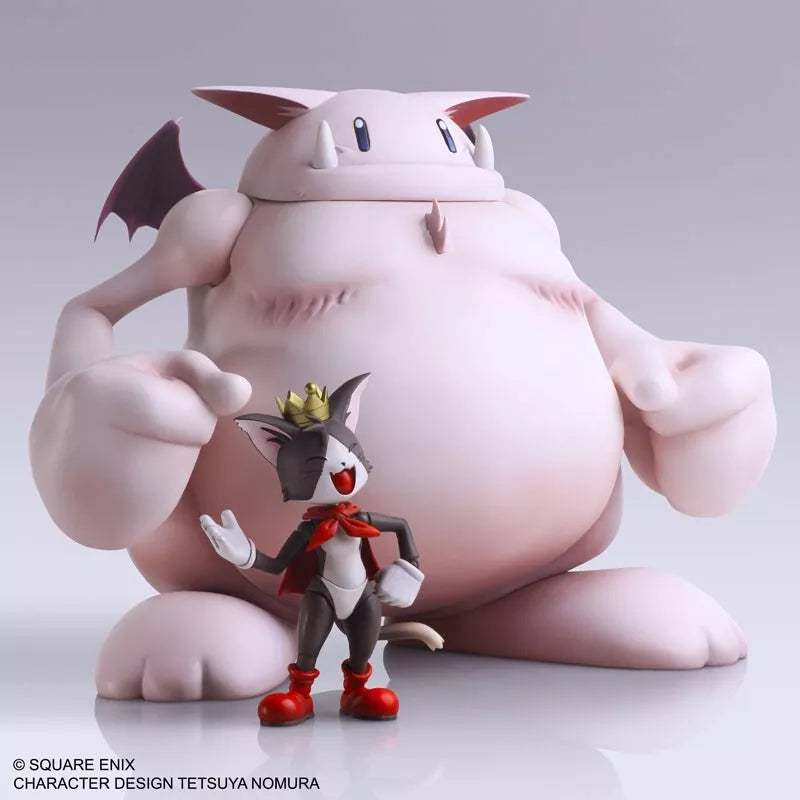 Square Enix Final Fantasy VII Bring Arts Cait Sith & Fat Moogle Action Figure