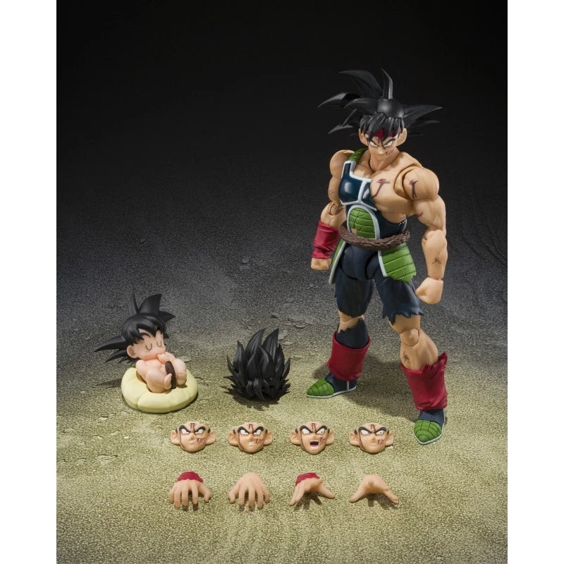 BANDAI S.H.Figuarts Dragon Ball Z Bardock The Father of Goku Action Figure JAPAN