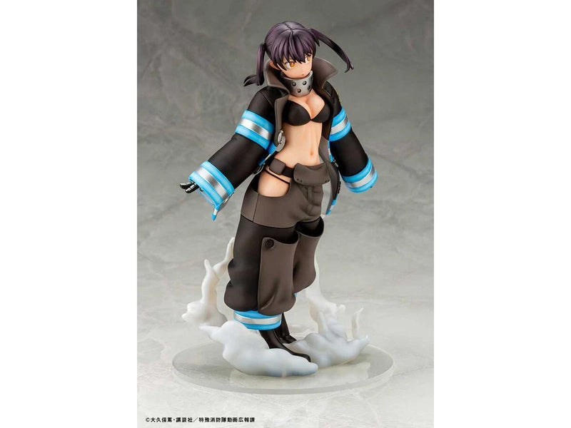 Kotobukiya ARTFX J Fire Force Tamaki Kotatsu 1/8 Figura JAPÃO OFICIAL