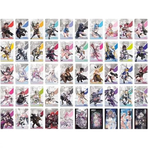Goddess of Victory Nikke Gun Girl Metal Card Collection Booster Pack Box TCG