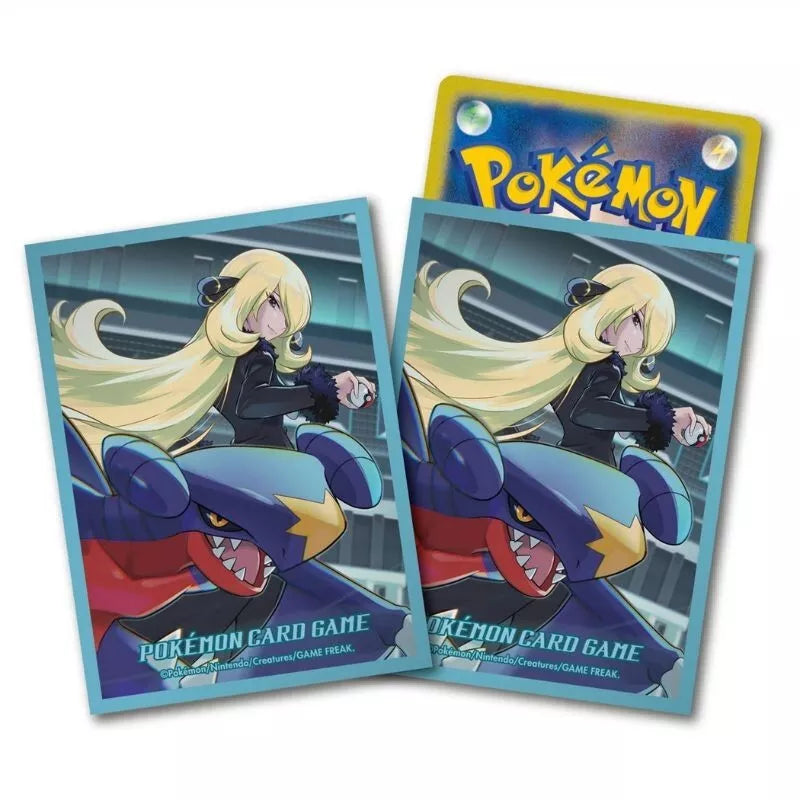 Pokemon Center Original Card Sleeves Cynthia & Garchomp Ver.2 JAPAN OFFICIAL Pokemon Center Original Card Sleeves Cynthia & Garchomp Ver.2 JAPAN OFFICIAL