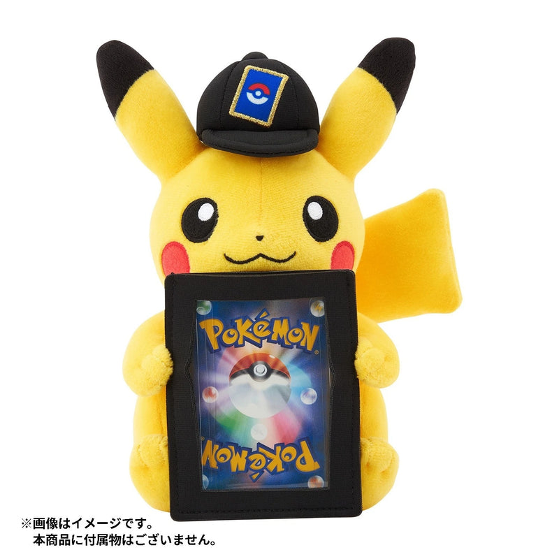 Supporto per carte in peluche originali Pokemon Center Pikachu UFFICIALE GIAPPONE